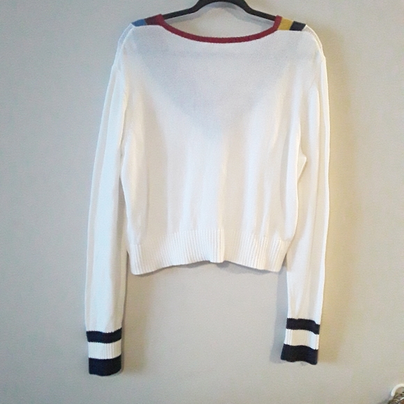 BCBGeneration Womens NEW 6Color Vneck Crop Sweater - Picture 6 of 14